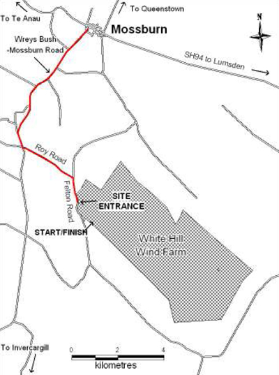 White Hill Classic Map